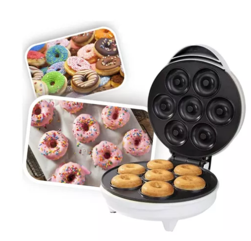 Maquina Para Hacer 7 Mini Donas Antiadhe